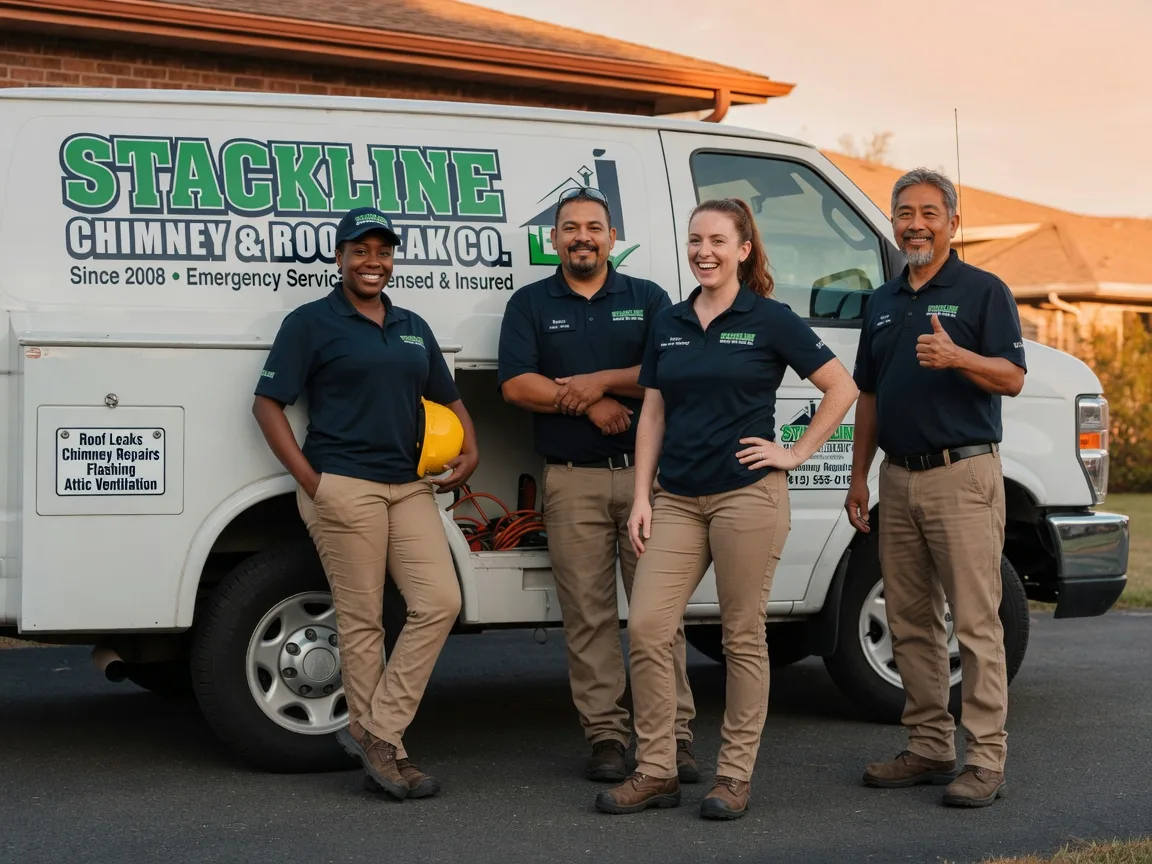 Chimney flashing repair company in La Grange, TX